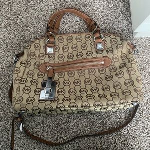 MK monogram tote